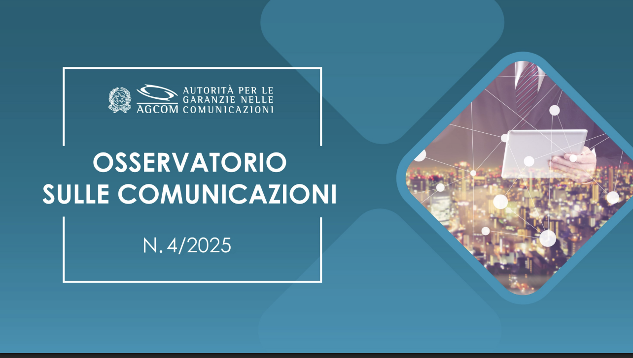 immagine di copertina Osservatorio sulle comunicazioni n.4/2025